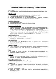 Dissertation chair frequently asked questions
