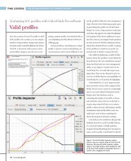 Evaluating ICC profiles with ColorThink Pro - Professional ...