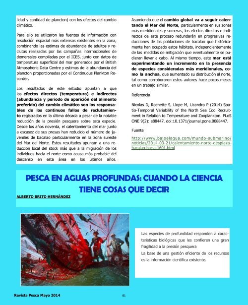 Revista Pesca Junio 2014