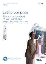 LAMPADE AD INCANDESCENZA - Agenzia Omega3 Website