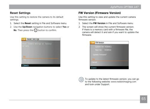 AP OPTIMA 147 User Manual - AgfaPhoto