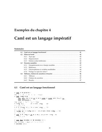 Exemples du chapitre 4 - PPS