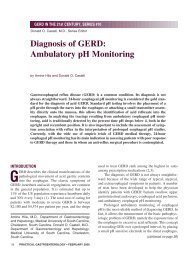 Diagnosis of GERD - Practical Gastroenterology