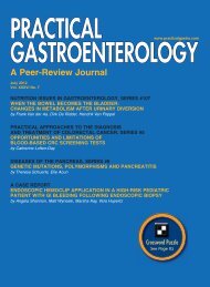 A Peer-Review Journal - Practical Gastroenterology