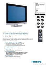 20PFL4122/10 Philips Flat TV mit Digital Crystal Clear III - Prad