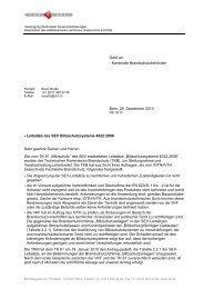 Leitsätze des SEV Blitzschutzsysteme 4022:2008 Sehr geehr - VKF