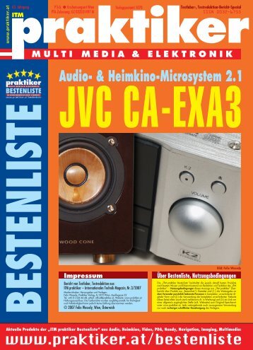 Testbericht JVC CA-EXA3 aus - Praktiker.at