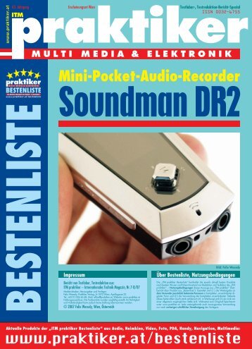 Testbericht Soundman DR2 aus - Praktiker.at