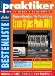 Testbericht Epson Stylus Photo R800 aus 