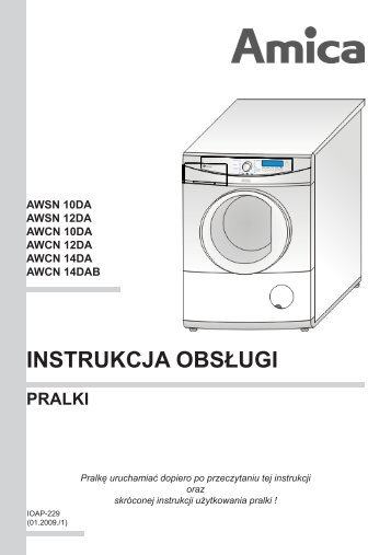 INSTRUKCJA OBSÅUGI - Amica