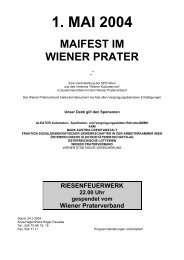 1. MAI 2004 - im Wiener Prater