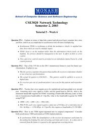 CSE3020 Network Technology Semester 2, 2003 - Pravin Shetty ...