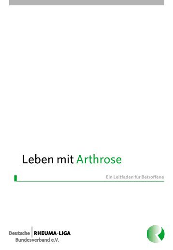 Leben mit Arthrose - OrthopÃ¤die-Praxis Dr. Georgi