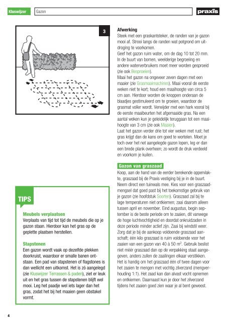 Kluswijzer 'Gazon' - Praxis