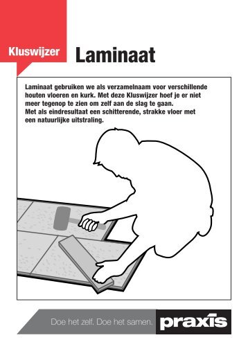 Kluswijzer 'Laminaat' - Praxis