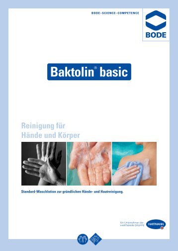 BaktolinÂ® basic - Produkte - Bode Chemie