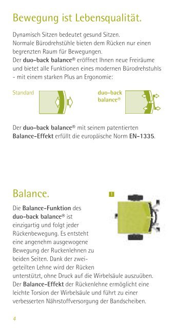 duo-back balanceÂ® - Design Zentrum