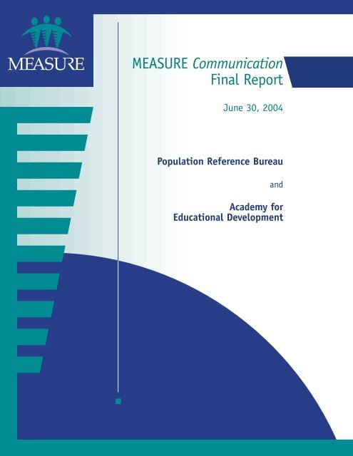 MEASURE Communication Final Report - Population Reference ...