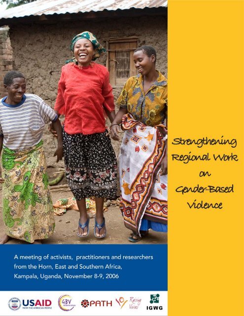 Strengthening Regional Work on Gender-Based Violence