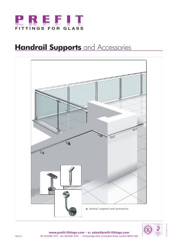 Handrail Supports and Accessories - PREFIT