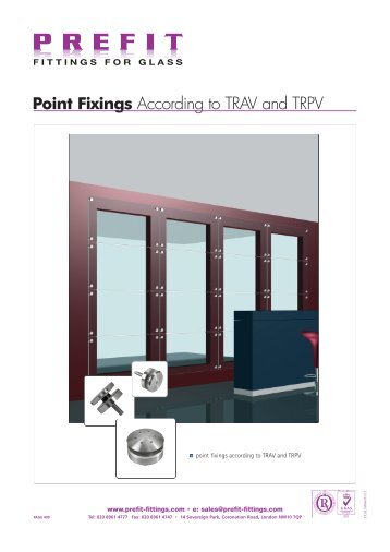 Point Fixings According to TRAV and TRPV - PREFIT