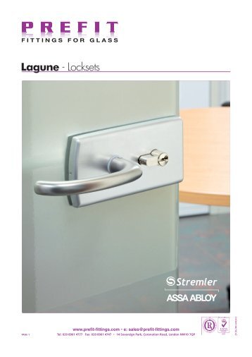 Lagune - Locksets - PREFIT