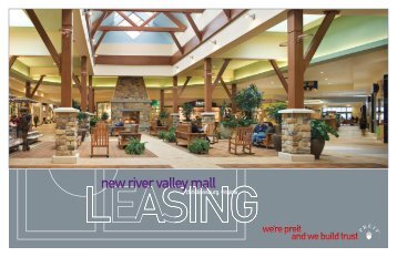 new river valley mall - Pennsylvania Real Estate Investment Trust