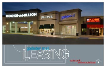 gadsden mall - Pennsylvania Real Estate Investment Trust