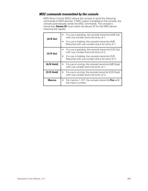 Expression 3 - ETC