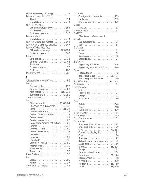 Expression 3 - ETC