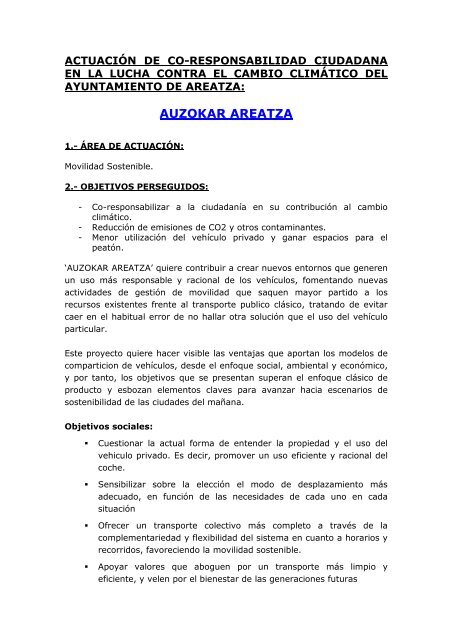 Memoria Areatza.pdf - Premio Conama