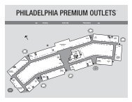 Download Printable Center Map. - Premium Outlets