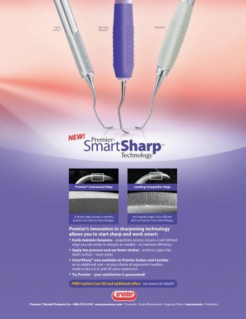 SmartSharp Ad Sheet - Premier Dental