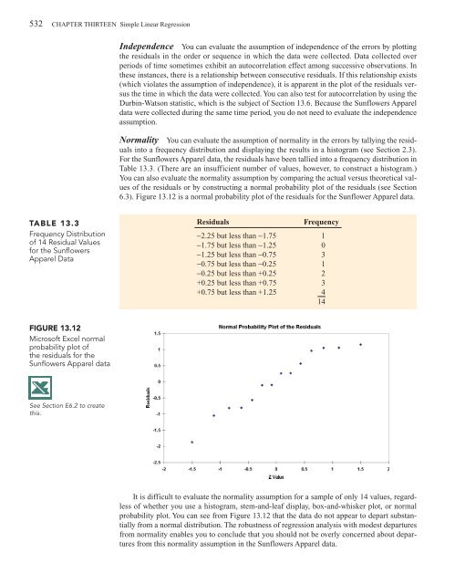 CHAPTER 13 Simple Linear Regression