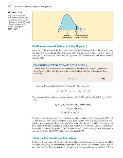 CHAPTER 13 Simple Linear Regression