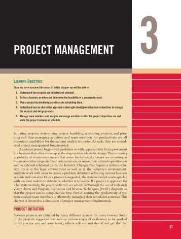 PROJECT MANAGEMENT - Pearson
