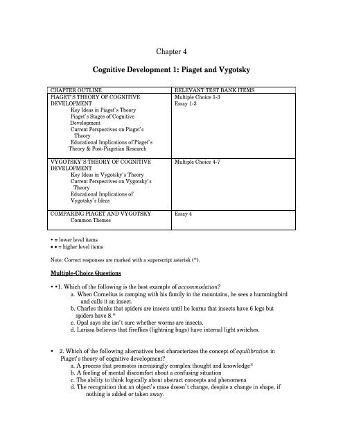 vygotsky stages