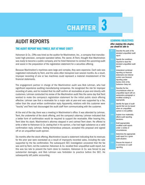 audit reports