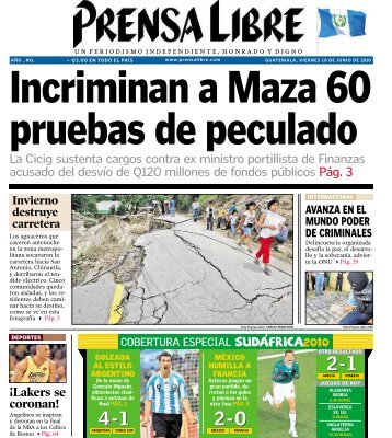 La Cicig sustenta cargos contra ex ministro portillista ... - Prensa Libre