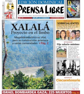 EDICIÓN DOMINICAL - Prensa Libre