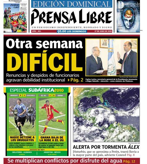 EDICIÓN DOMINICAL EDICIÓN DOMINICAL - Prensa Libre