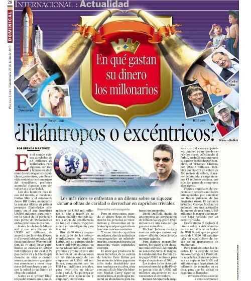 EDICIÓN DOMINICAL EDICIÓN DOMINICAL - Prensa Libre