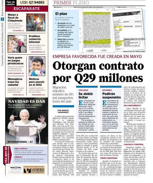 DEL 2012 - Prensa Libre