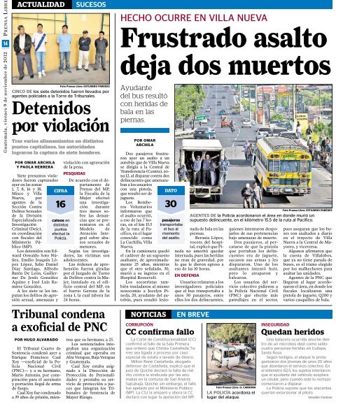 PDF 09112012 - Prensa Libre