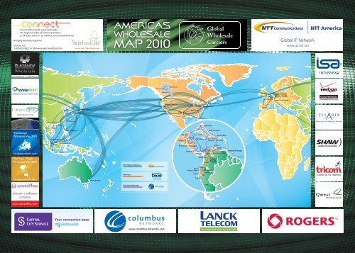 Americas Wholesale Map - Prepaid MVNO