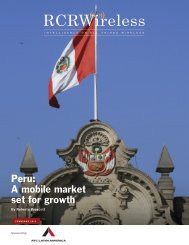 Peru: A mobile market set for growth - Prepaid MVNO