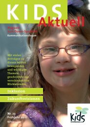 KIDS Aktuell Magazin Zum Down-Syndrom ... - preprintmedia.de