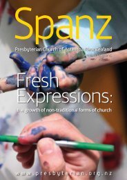 Winter edition of Spanz - Presbyterian Church of Aotearoa New ...