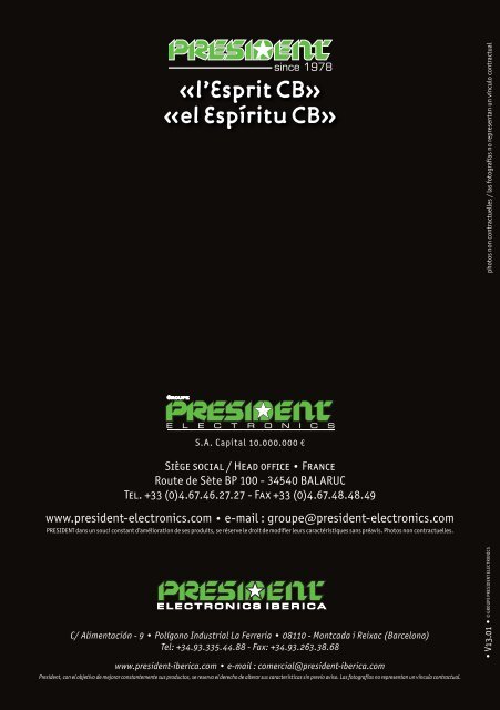 CB - President Electronics