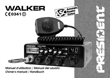 WALKER - President Electronics